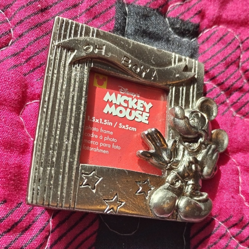 Disney Mickey Mouse Silver Photo Frame - Picture 3 of 12